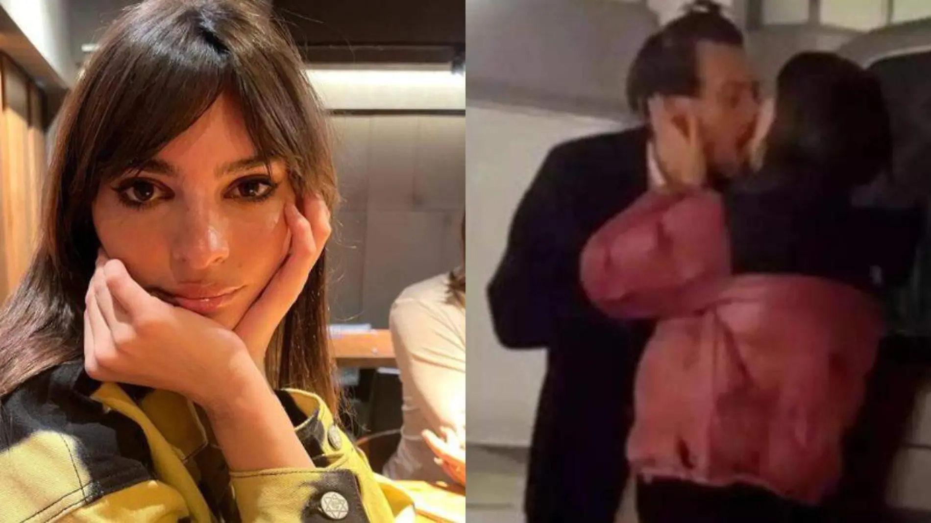 Emily Ratajkowski habla por primera vez, después de beso con Harry Styles